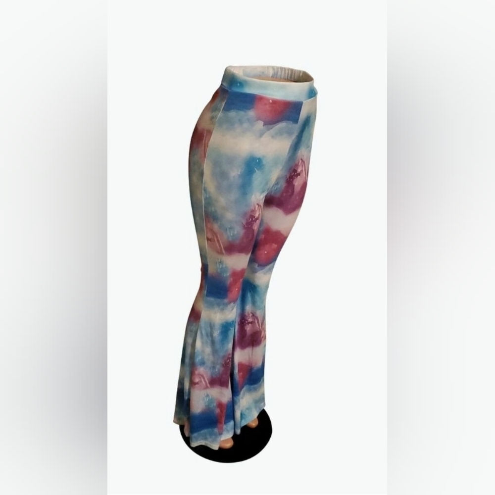 Colorful Flare Pants